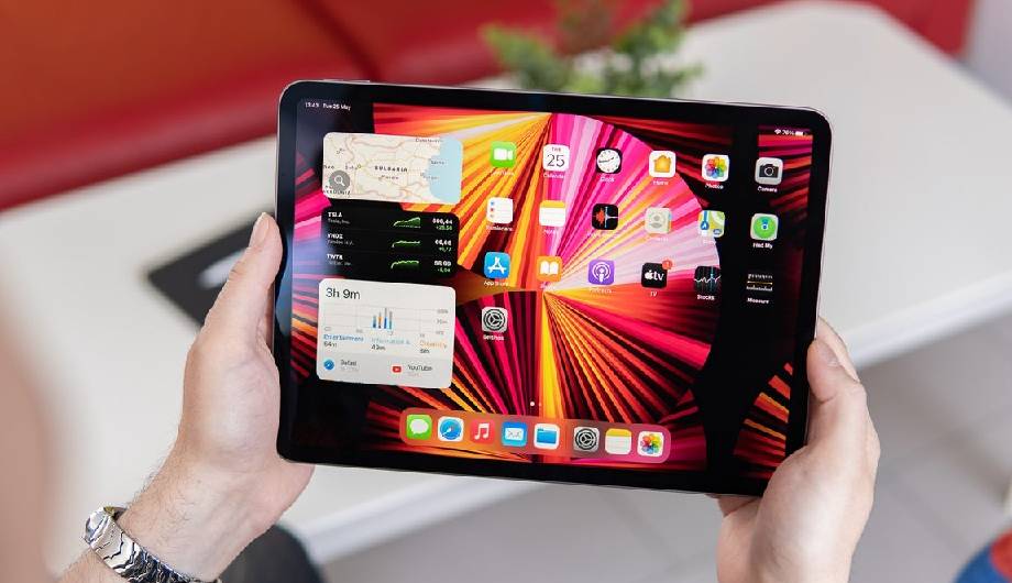 iPad display